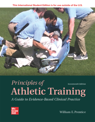 Cover image: ISE Principles of Athletic Training: A Guide to Evidence-Based Clinical Practice 17th edition 9781260570939
