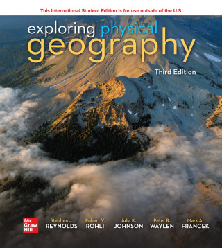 Cover image: ISE Exploring Physical Geography 3rd edition 9781260571073