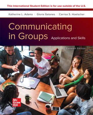 Imagen de portada: ISE Communicating in Groups: Applications and Skills 11th edition 9781260570786