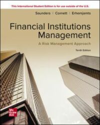 表紙画像: Financial Institutions Management, ISE 10th edition 9781260571479