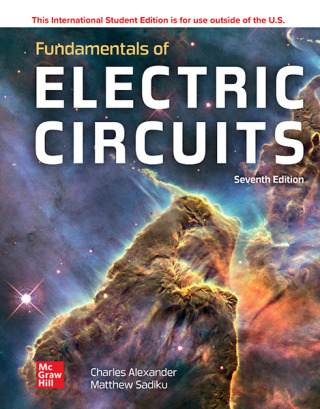 Cover image: ISE Fundamentals of Electric Circuits 7th edition 9781260570793