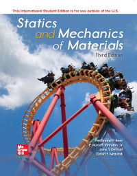 Cover image: Statics and Mechanics of Materials 3rd edition 9781260570984