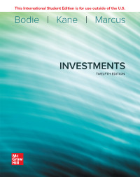 Cover image: Investments, ISE 12th edition 9781260571158