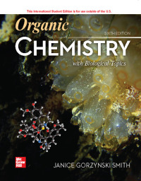 Cover image: Organic Chemistry with Biological Topics 6th edition 9781260575163