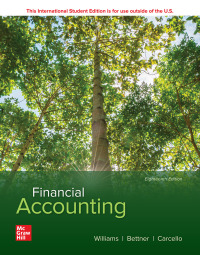 Cover image: Financial Accounting ISE 18th edition 9781260590487