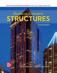 Cover image: Design of Concrete Structures 16th edition 9781260575118