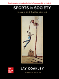 Imagen de portada: Sports in Society: Issues and Controversies 13th edition 9781260571400