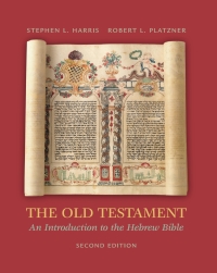 Cover image: The Old Testament: An Introduction to the Hebrew Bible 2nd edition 9780072990515
