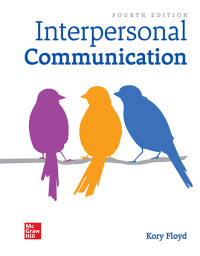 Cover image: Interpersonal Communication 4th edition 9781260822885