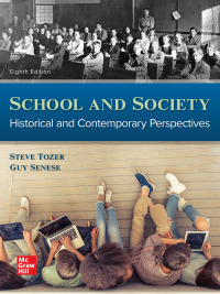 Cover image: School and Society: Historical and Contemporary Perspectives 8th edition 9780078110481