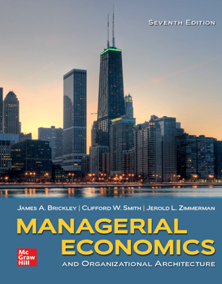 Cover image: Managerial Economics & Organizational Architecture 7th edition 9781260004748