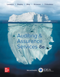 Cover image: Auditing & Assurance Services 8th edition 9781260369205