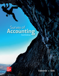 Cover image: Survey of Accounting 6th edition 9781260247770