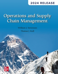 Cover image: Operations Management 14th edition 9781260238891