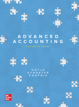 Cover image: Advanced Accounting 14th edition 9781260247824