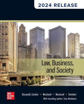 Cover image: Law, Business and Society: 2024 Release 9781260247794