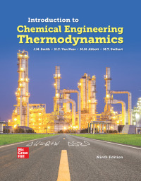 Cover image: Introduction to Chemical Engineering Thermodynamics 9th edition 9781260721478