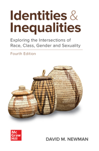 Cover image: Identities and Inequalities: Exploring the Intersections of Race, Class, Gender, & Sexuality 4th edition 9781260241037
