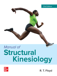 Cover image: Manual of Structural Kinesiology 21st edition 9781260237757