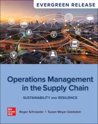 Cover image: Operations Management in the Supply Chain: Decisions & Cases 8th edition 9781260368109