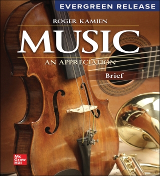 Cover image: Music: An Appreciation, Brief Edition: 2025 Release 9781260719352