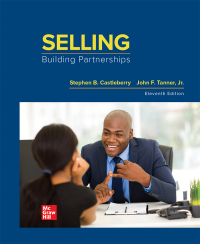 Cover image: Selling: Building Partnerships 11th edition 9781260682953