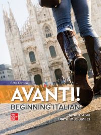 Cover image: Avanti! 5th edition 9781260015898