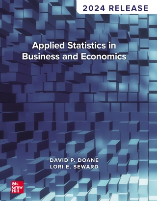 Cover image: Applied Statistics in Business and Economics: 2024 Release 9781260716283