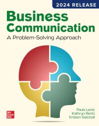 Cover image: Business Communication: A Problem-Solving Approach, 2024 Release 2nd edition 9781266678509