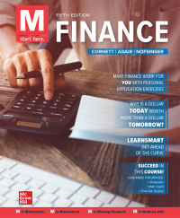 Cover image: M: Finance 5th edition 9781260772357