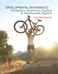 Cover image: Developmental Mathematics: Prealgebra, Beginning Algebra, & Intermediate Algebra 2nd edition 9781260728255