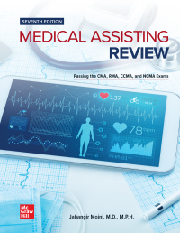Cover image: Medical Assisting Review: Passing The CMA, RMA, and CCMA Exams 7th edition 9781260021790