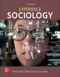 Cover image: Experience Sociology 5th edition 9781260726824