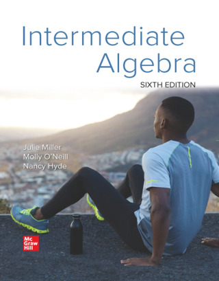 Cover image: Intermediate Algebra 6th edition 9781260728231