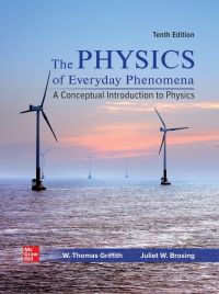 Cover image: Physics of Everyday Phenomena 10th edition 9781260718935