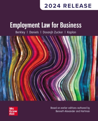 Cover image: Employment Law for Business: 2024 Release 9781264878598
