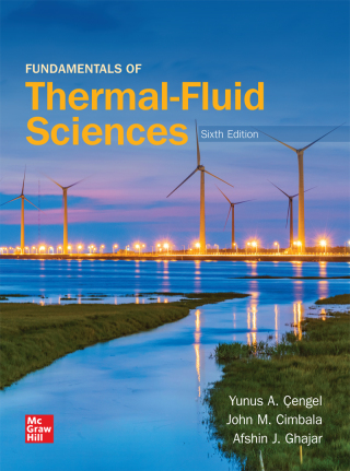 Cover image: Fundamentals of Thermal-Fluid Sciences 6th edition 9781260716979