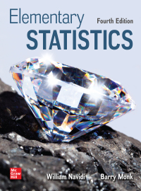 Cover image: Elementary Statistics 4th edition 9781260727876