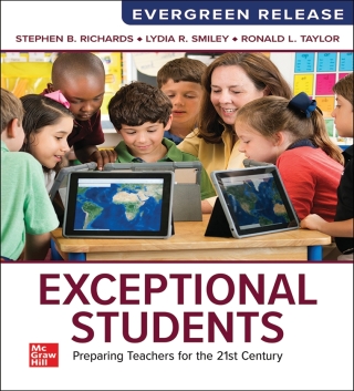 Cover image: Exceptional Students: Preparing Teachers for the 21st Century 4th edition 9781260837711