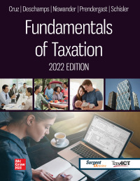 Cover image: Fundamentals of Taxation 2022 Edition 15th edition 9781260734317