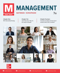 Cover image: M: Management 7th edition 9781260735185