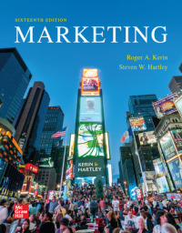 Cover image: Marketing 16th edition 9781264121328