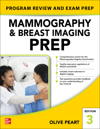 Cover image: Mammography and Breast Imaging PREP: Program Review and Exam Prep, Third Edition 3rd edition 9781264257225