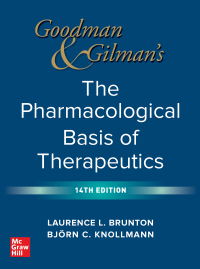 Imagen de portada: Goodman and Gilman's The Pharmacological Basis of Therapeutics 14th edition 9781264258079
