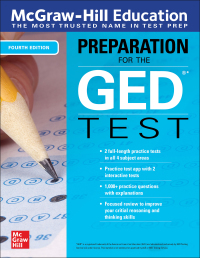 表紙画像: McGraw-Hill Education Preparation for the GED Test, Fourth Edition 4th edition 9781264258222