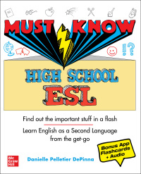 Cover image: Must Know High School ESL 1st edition 9781264258659