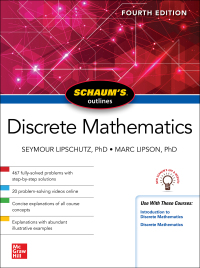 表紙画像: Schaum's Outline of Discrete Mathematics 4th edition 9781264258802