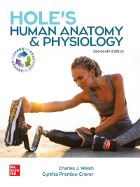 Cover image: Hole's Human Anatomy & Physiology 16th edition 9781260265224
