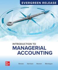 Cover image: Introduction to Managerial Accounting: 2024 Release 9th edition 9781260814439