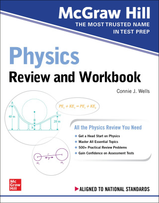 Cover image: McGraw Hill Physics Review and Workbook 1st edition 9781264264087